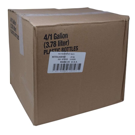 Louisiana Hot Sauce Red Rooster Hot Sauce 1 gal., PK4 400015697